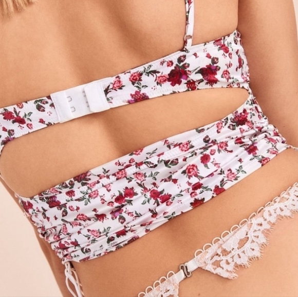 For Love & Lemons x Victoria Secret collaboration Melrose Bustier top - Picture 3 of 15